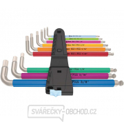 Wera 022860 Zástrčné klíče inbus 3950/9 Hex-Plus Multicolour Imperial Stainless 1, palcové, nerezová ocel (Sada 9 dílů) Náhled