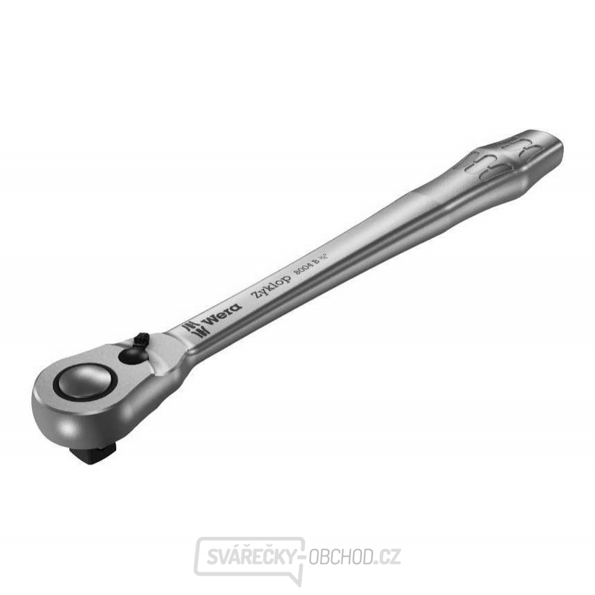 Wera 004034 Ráčna Zyklop Metal 8004 B 3/8" s přepínací páčkou