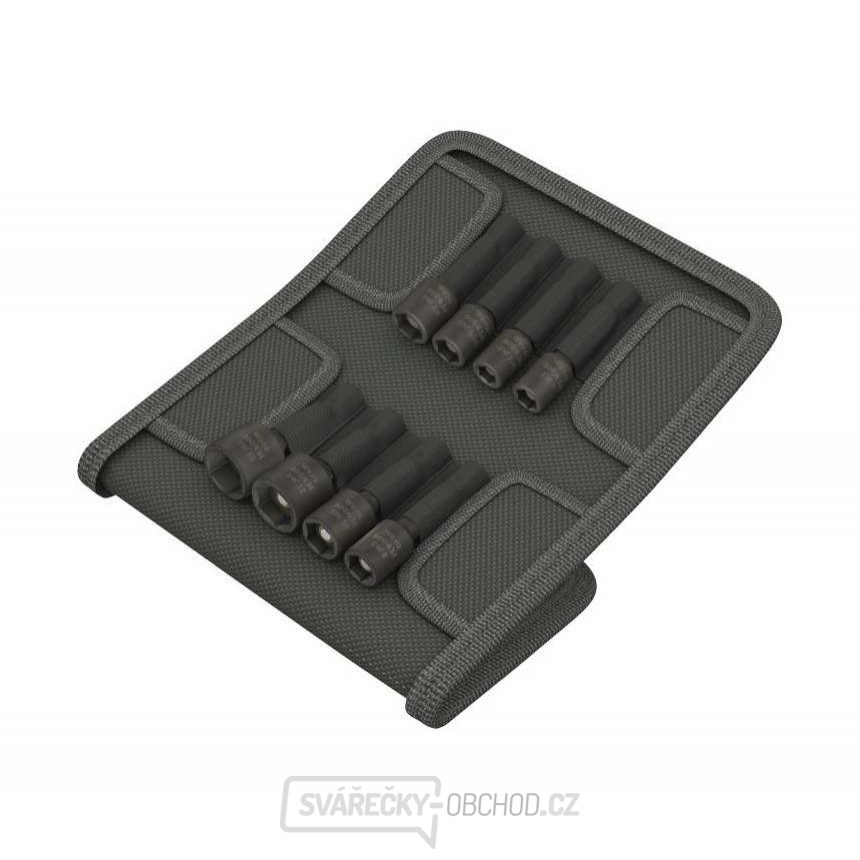 Wera 073495 - Bitové nástrčné hlavice 1/4" šestihran Set A SB typ 869/4 M  (Sada 8 dílů)