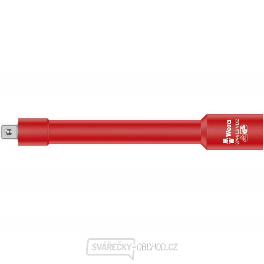 Wera 004965 Prodloužení 3/8" typ 8794 LB Zyklop VDE, izolované, dlouhé Wera 004965 Prodloužení 3/8" typ 8794 LB Zyklop VDE, izolované, dlouhé gallery main image