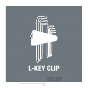 Wera 073544 Zástrčné klíče inbus 3950/9 Hex-Plus Stainless 1 SB, nerezové (Sada 9 dílů) náhled