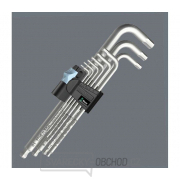 Wera 073544 Zástrčné klíče inbus 3950/9 Hex-Plus Stainless 1 SB, nerezové (Sada 9 dílů) náhled