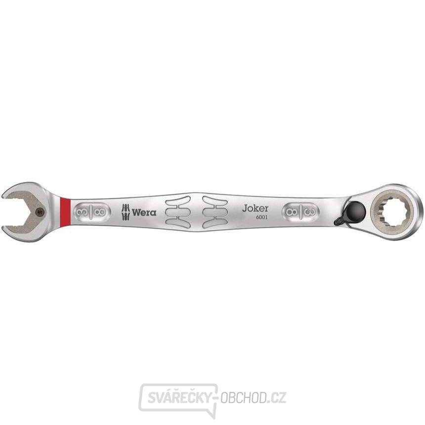 Wera 020076 Očkoplochý ráčnový klíč 3/8" 6001 Joker, přepínací, palcový