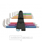 Wera 022669 Zástrčné klíče inbus 3950/9 Hex-Plus Multicolour Stainless 1, nerezová ocel (Sada 9 dílů) Náhled