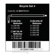 Wera 004173 Zástrčné klíče Bicycle Set 4 (Sada 9 dílů) Náhled