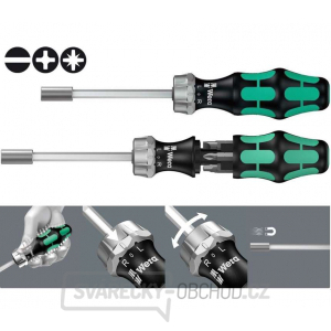 Wera 073660 Ráčnový šroubovák Kraftform Kompakt 27 RA 1 SB (Sada 6 dílů) Wera 073660 Ráčnový šroubovák Kraftform Kompakt 27 RA 1 SB (Sada 6 dílů) gallery main image