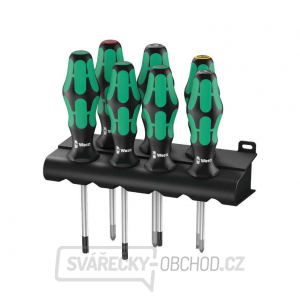 Wera 320540 Šroubováky Kraftform Plus Lasertip 335/350/367/7 (Sada 7 dílů + stojánek) Wera 320540 Šroubováky Kraftform Plus Lasertip 335/350/367/7 (Sada 7 dílů + stojánek) gallery main image
