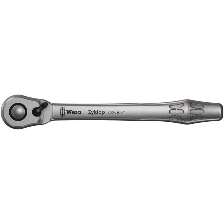 Wera 004004 Ráčna Zyklop 1/4", přepínací. 8004 A Ráčna Zyklop Metal 05004004001