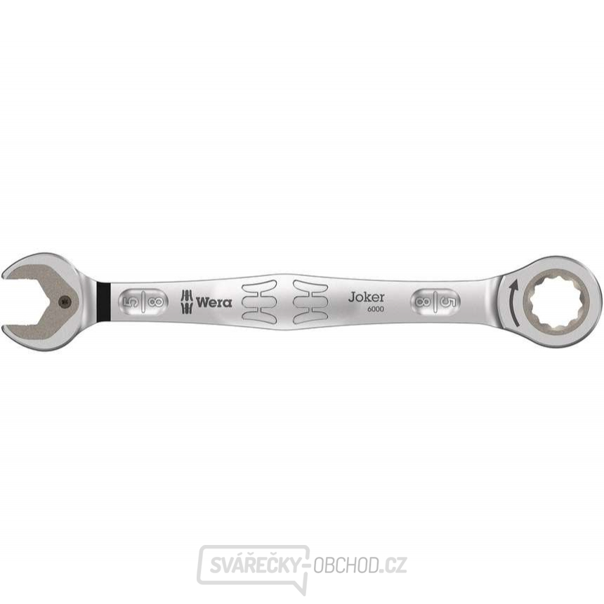 Wera 073285 Očkoplochý ráčnový klíč 5/8" 6000 Joker, palcový