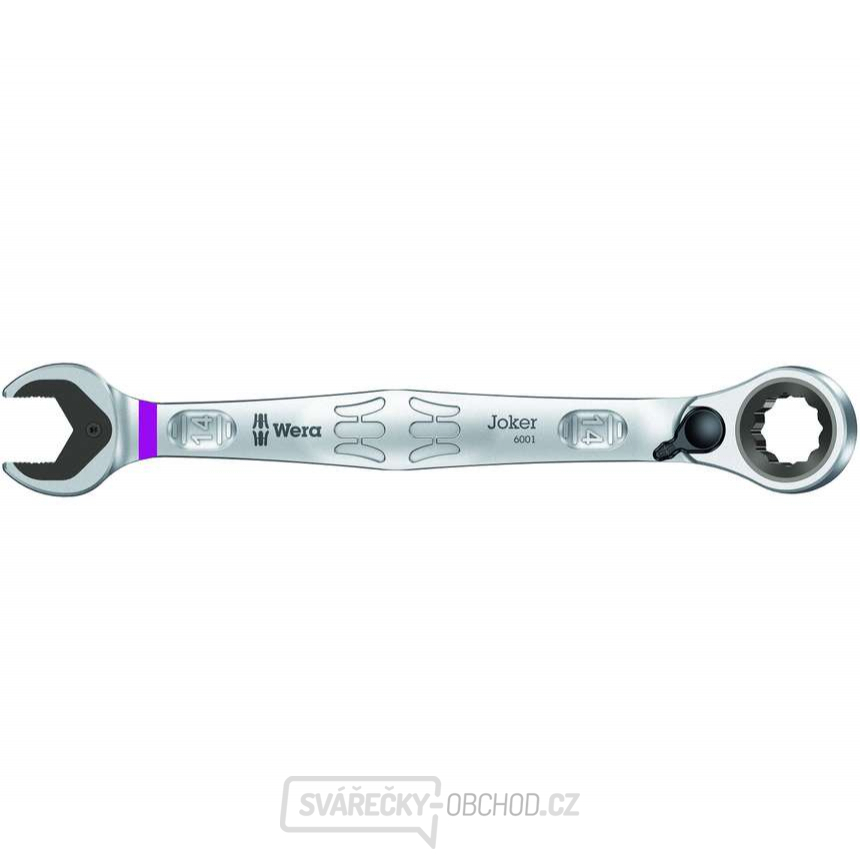 Wera 020069 Očkoplochý ráčnový klíč 14 mm 6001 Joker Switch Wera 020069 Očkoplochý ráčnový klíč 14 mm 6001 Joker Switch gallery main image