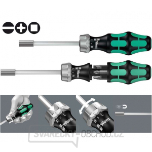 Wera 051510 Držák bitů Kraftform Kompakt 27 Set 1 včetně bitů v rukojeti (Sada 7 dílů) Wera 051510 Držák bitů Kraftform Kompakt 27 Set 1 včetně bitů v rukojeti (Sada 7 dílů) gallery main image