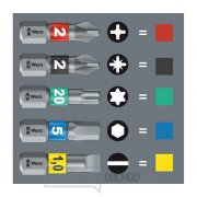 Wera 051511 Držák bitů Kraftform Kompakt 27 Set 2 včetně bitů v rukojeti (Sada 7 dílů) náhled