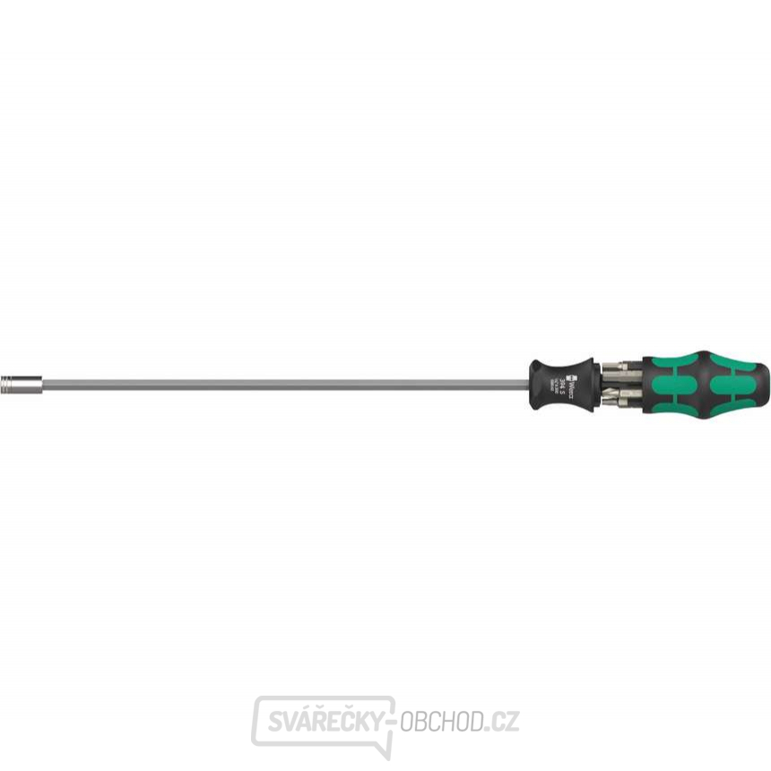 Wera 136075 Držák bitů 300 mm Kraftform Kompakt 27 XL SHK 1 včetně bitů (Sada 7 dílů)