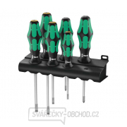 Wera 105656 Šroubováky Kraftform Plus Lasertip 334/355/6 Rack (Sada 6 ks a stojánek) Wera 105656 Šroubováky Kraftform Plus Lasertip 334/355/6 Rack (Sada 6 ks a stojánek) gallery main image