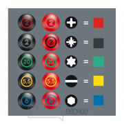 Wera 006145 Elektrikářské šroubováky Kraftform Plus VDE řada 100 typ 160 i/6 (Sada 6 dílů + stojánek) náhled