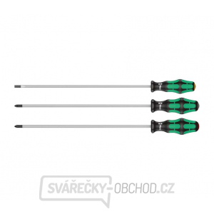 Wera 347735 Prodloužené šroubováky Kraftform Plus typ 335/350/355/3 (Sada 3 díly)