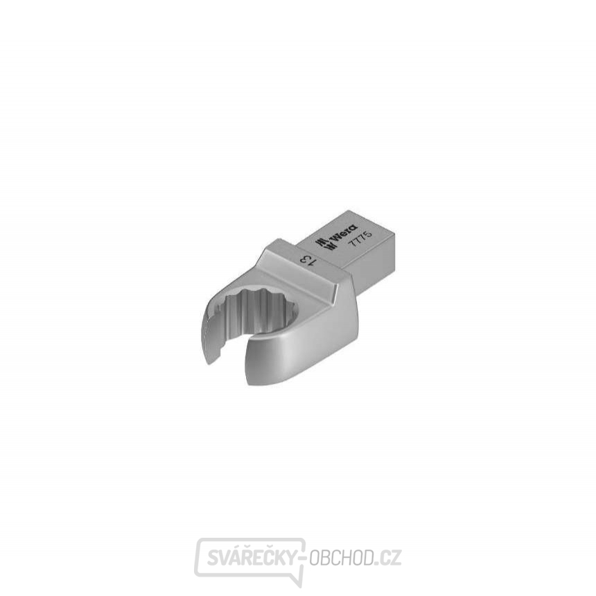 Wera 078655 Nástavec mom. klíče - otevřený očkový klíč 17 mm. Typ 7775, Forma A (9 x 12 mm)