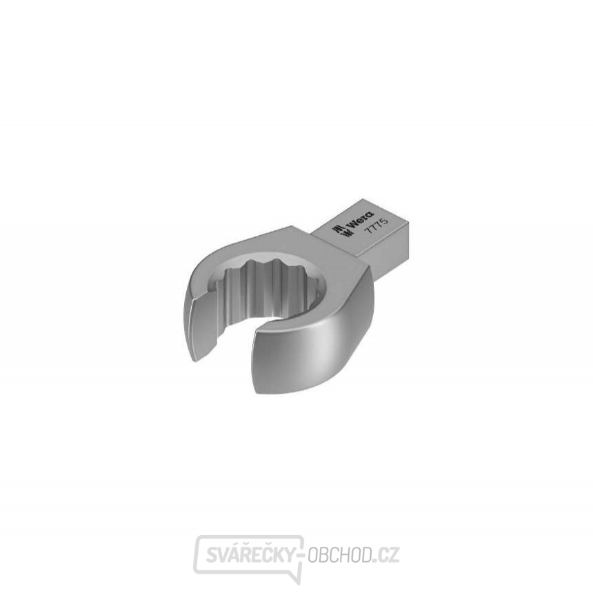 Wera 078658 Nástavec mom. klíče - otevřený očkový klíč 22 mm. Typ 7775, Forma B (9 x 12 mm)