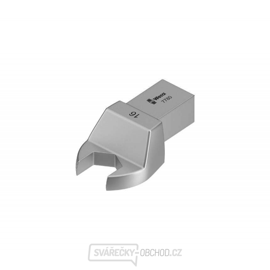 Wera 078674 Nástavec mom. klíče - otevřený klíč 17 mm. Typ 7780, Forma B (14 x 18 mm) Wera 078674 Nástavec mom. klíče - otevřený klíč 17 mm. Typ 7780, Forma B (14 x 18 mm) gallery main image