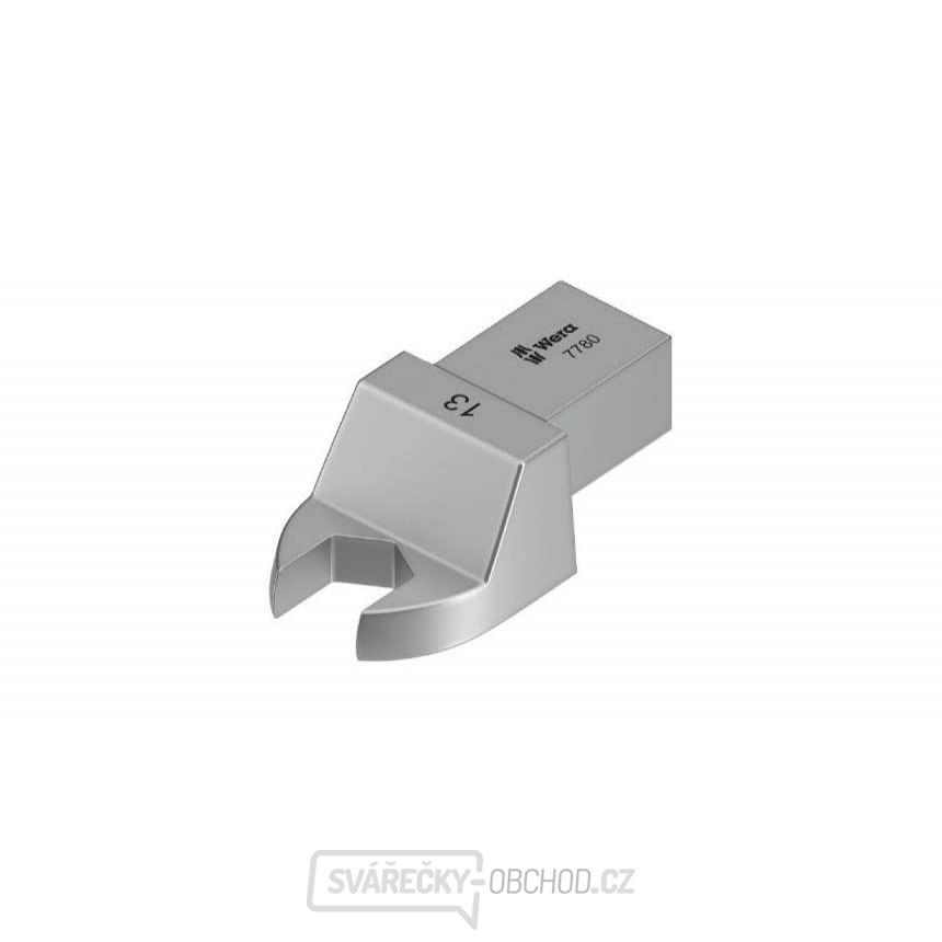 Wera 078670 Nástavec mom. klíče - otevřený klíč 13 mm. Typ 7780, Forma A (14 x 18 mm) Wera 078670 Nástavec mom. klíče - otevřený klíč 13 mm. Typ 7780, Forma A (14 x 18 mm) gallery main image