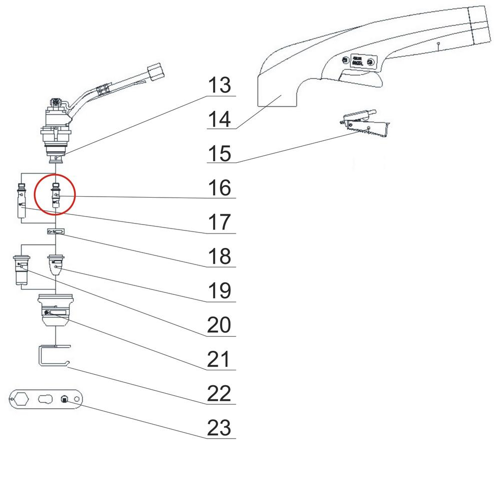 EU Elektroda standard  ABI25/45 748.0032.10