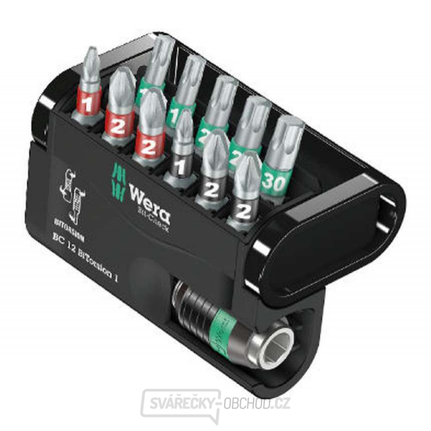 Wera 057420 Bity Bit-Check 12 BiTorsion 1 s držákem 889/4/1 K (Sada 12 dílů)