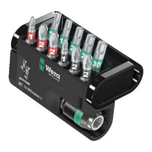 Wera 057420 Bity Bit-Check 12 BiTorsion 1 s držákem 889/4/1 K (Sada 12 dílů) gallery main image