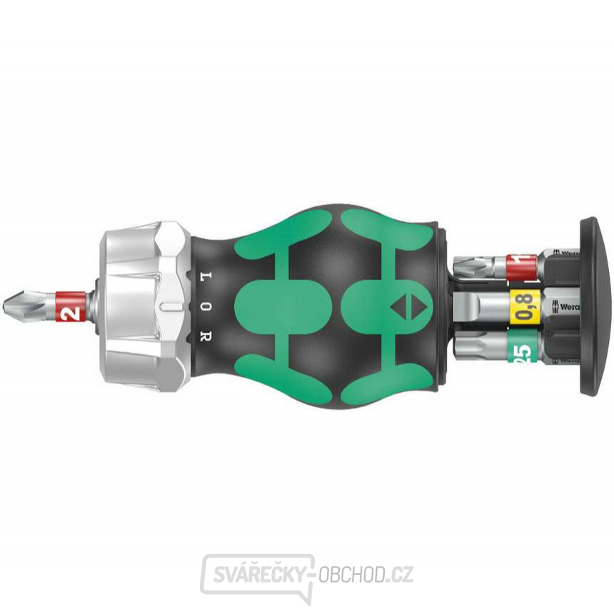 Wera 008883 Ráčnový šroubovák Kraftform Kompakt Stubby Magazin RA 1 (Sada 6 dílů)