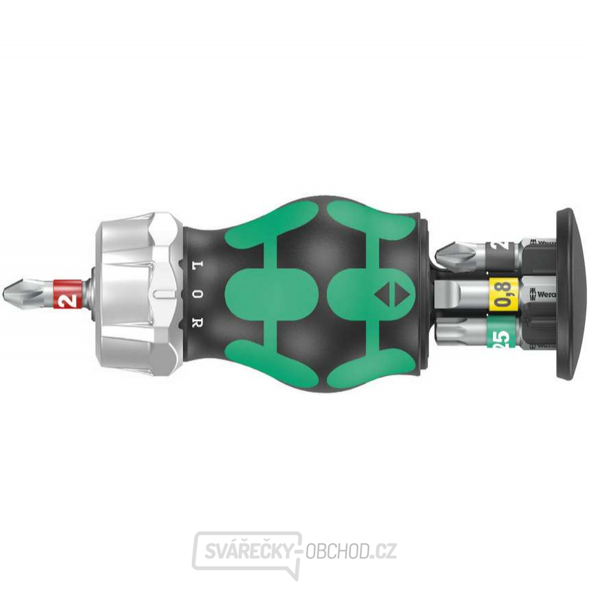 Wera 008884 Ráčnový šroubovák Kraftform Kompakt Stubby Magazin RA 2 (Sada 6 dílů)