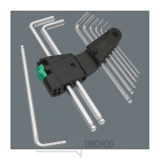 Wera 073391 Zástrčné klíče inbus 950/9 Hex-Plus 1 SB. Sada 9 ks chromované Náhled