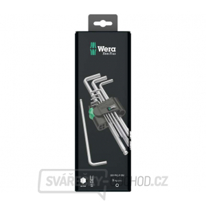 Wera 073391 Zástrčné klíče inbus 950/9 Hex-Plus 1 SB. Sada 9 ks chromované Wera 073391 Zástrčné klíče inbus 950/9 Hex-Plus 1 SB. Sada 9 ks chromované gallery main image