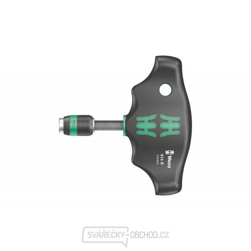 Wera 023404 Bitový šroubovák Rapidaptor s T-rukojetí typ 416 R