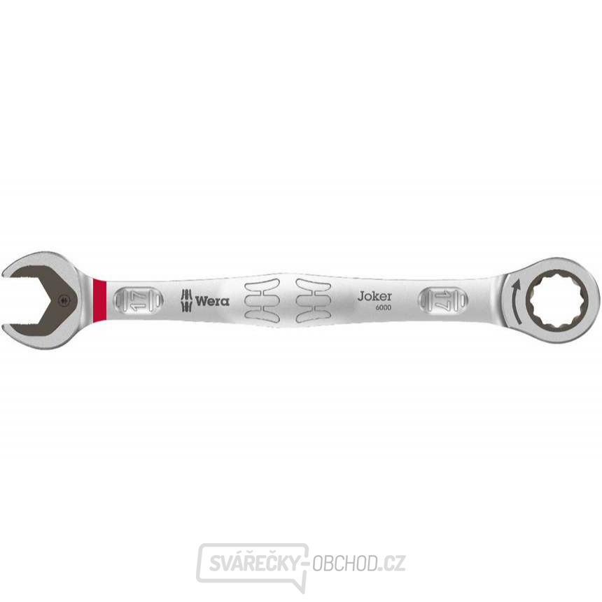 Wera 073277 Očkoplochý ráčnový klíč 6000 Joker 17 mm
