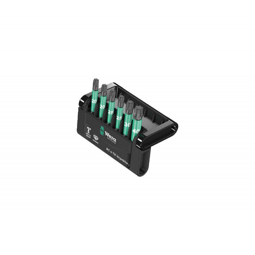 Wera 057693 Bity Bit-Check 6 TX Impaktor 1 (Sada 6 dílů) 05057693001