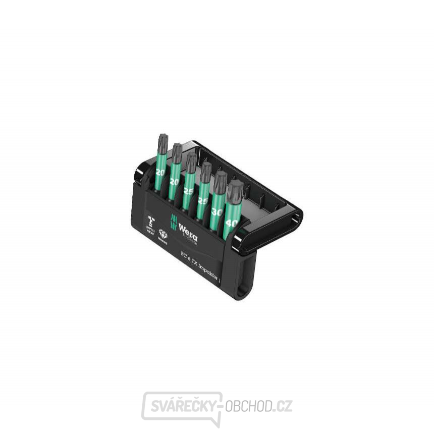 Wera 057693 Bity Bit-Check 6 TX Impaktor 1 (Sada 6 dílů)