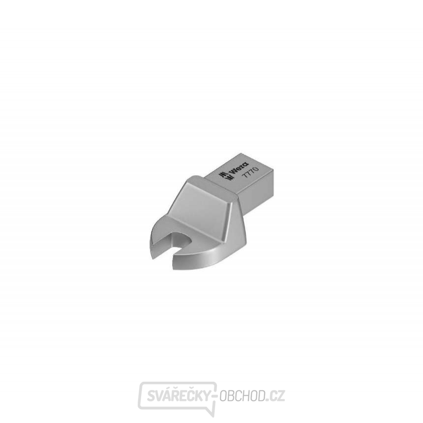 Wera 078602 Nástavec mom. klíče - otevřený klíč 9 mm. Typ 7770, Forma A (9 x 12 mm) Wera 078602 Nástavec mom. klíče - otevřený klíč 9 mm. Typ 7770, Forma A (9 x 12 mm) gallery main image