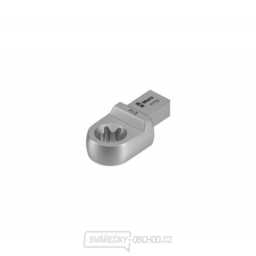 Wera 078664 Nástavec mom. klíče - nástrčná hlavice TORX® TX 14. Typ 7776 (9 x 12 mm)