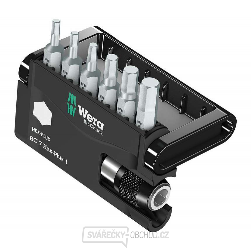 Wera 056168 Bit-Check 7 Hex-Plus 1 (Sada 7 dílů)