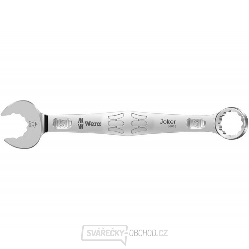 Wera 020504 Očkoplochý klíč 27 mm 6003 Joker, vyhnutý Wera 020504 Očkoplochý klíč 27 mm 6003 Joker, vyhnutý gallery main image
