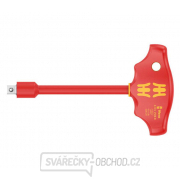 Wera 005120 Šroubovací adaptér 3/8" s příčnou rukojetí řady 400 typ 410 i VDE B Wera 005120 Šroubovací adaptér 3/8" s příčnou rukojetí řady 400 typ 410 i VDE B gallery main image