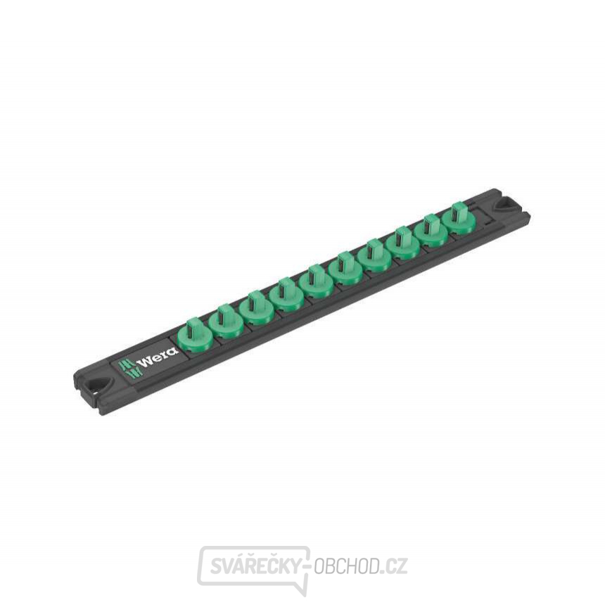 Wera 136420 Magnetická lišta 9600 pro hlavice, 1/4" (Bez výbavy)