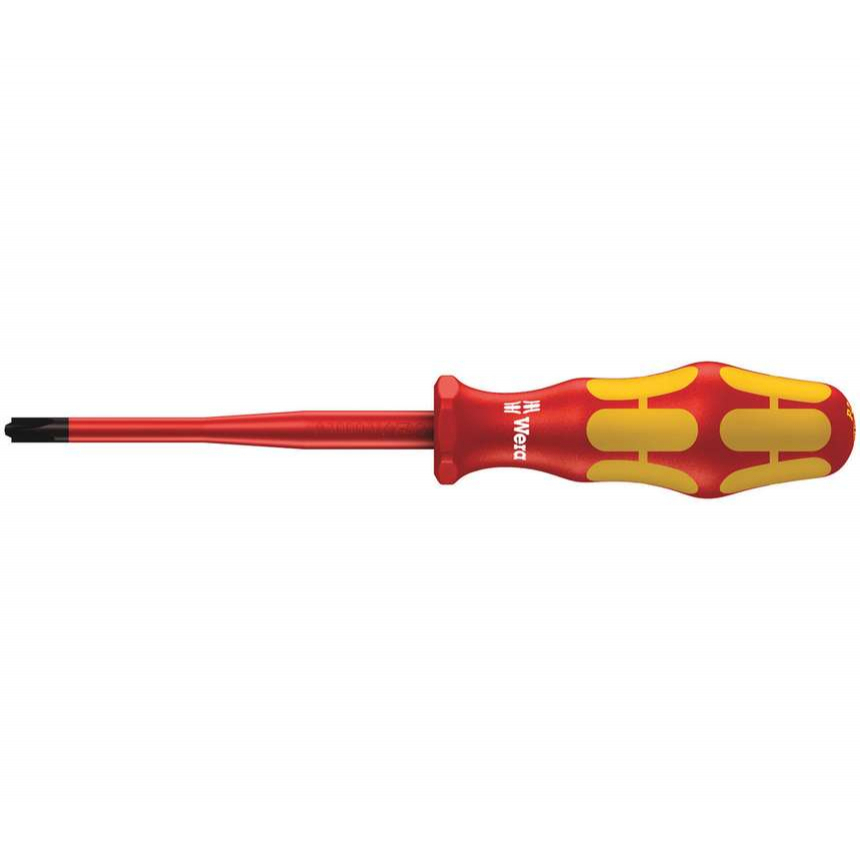 Wera 020134 Elektrikářský šroubovák Kraftform Plus PZ/S 2x100 mm typ 165 iSS VDE 05020134001