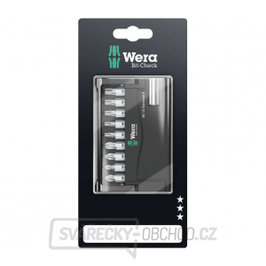 Wera 073416 Bity Bit-Check 10 Universal 5 SB s držákem 899/4/1 (Sada 10 dílů) gallery main image