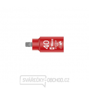 Wera 004924 Zástrčná bitová hlavice 3/8" Torx TX 40 typ 8767 VDE HF Zyklop s přidržovací funkcí gallery main image