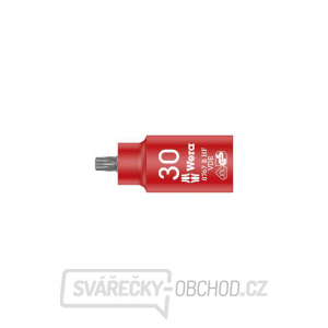Wera 004923 Zástrčná bitová hlavice 3/8" Torx TX 30 typ 8767 VDE HF Zyklop s přidržovací funkcí gallery main image