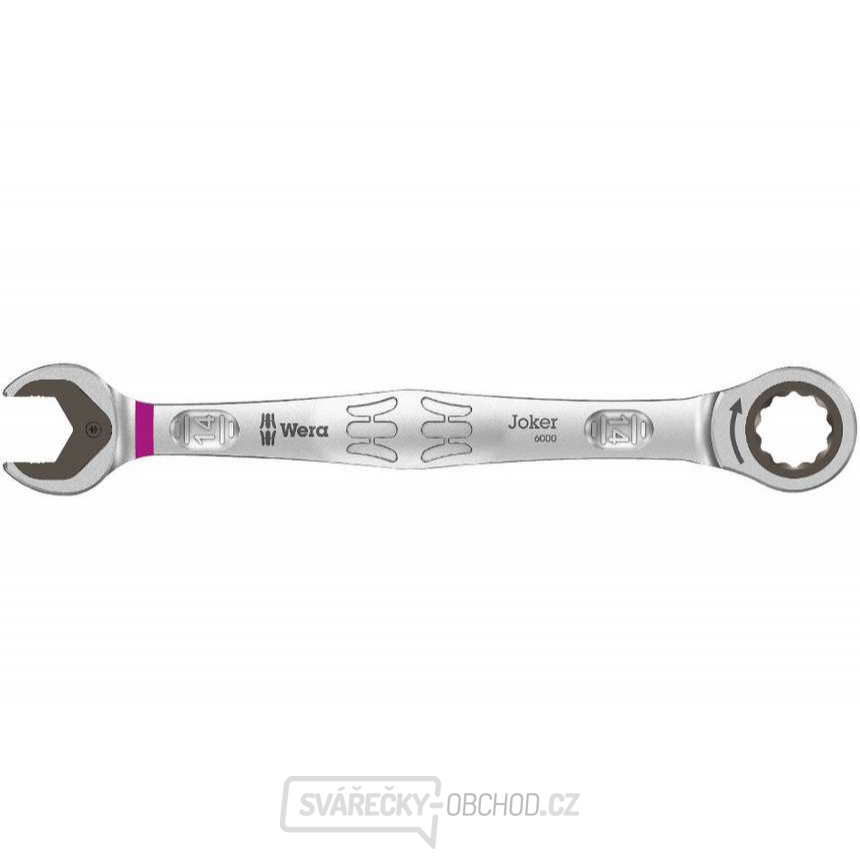Wera 073274 Očkoplochý ráčnový klíč 6000 Joker 14 mm