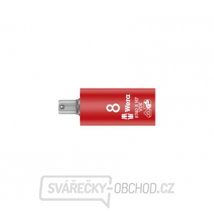 Wera 004902 Zástrčná bitová hlavice 3/8" 6hran 6acm typ 8740 B VDE HF Zyklop s přidržovací funkcí Wera 004902 Zástrčná bitová hlavice 3/8" 6hran 6acm typ 8740 B VDE HF Zyklop s přidržovací funkcí gallery main image