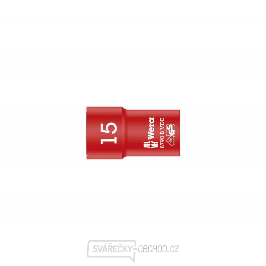 Wera 004959 Nástrčná hlavice 3/8" 6hran 15 mm typ 8790 B Zyklop VDE