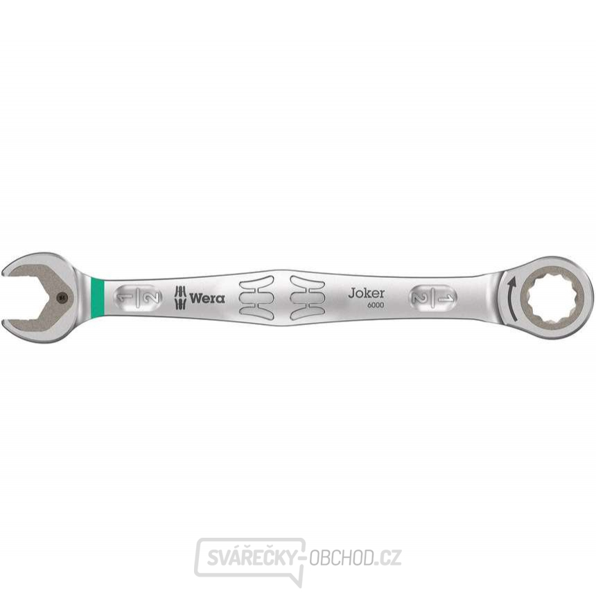 Wera 073283 Očkoplochý ráčnový klíč 1/2" 6000 Joker, palcový