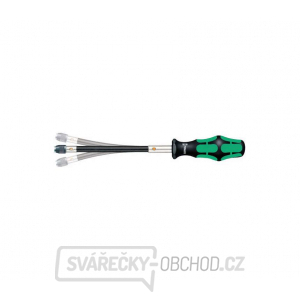 Wera 028160 Šroubovací bitová rukojeť s pružným dříkem 1/4'' x 177 mm typ 392 Wera 028160 Šroubovací bitová rukojeť s pružným dříkem 1/4'' x 177 mm typ 392 gallery main image